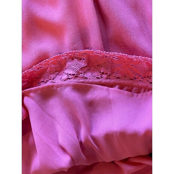 Sanctuary Pink Off The Shoulder Eyelet Detail Knee Length Dress Size XS - Picture 10 of 11